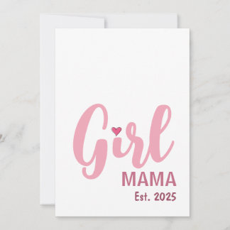 Girl Mama Est. Personalised Gift Card