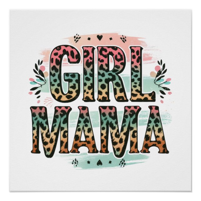 Girl Mama Poster (Front)