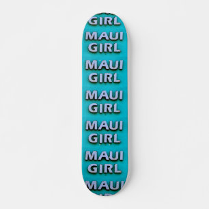 girl maui green Thunder_Cove Skateboard