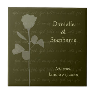 Girl Meets Girl Tile