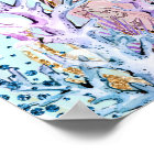 Girl Mermaid Baby Shower Signs