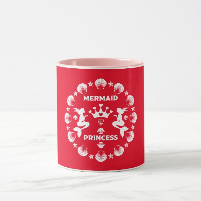  Girl Mermaid Princess Mug (Center)
