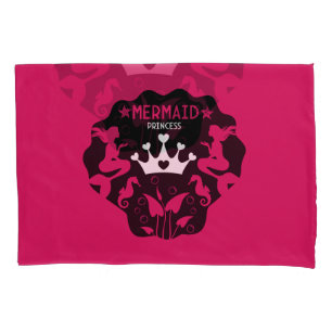  Girl Mermaid Princess Pillowcase