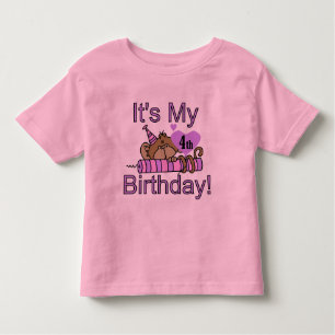 Girl Monkey 4th Birthday Tshirts and Gifts