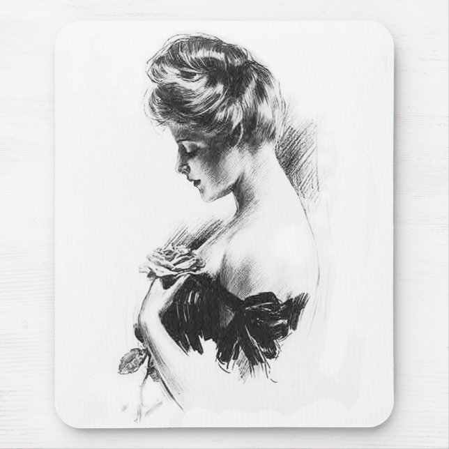 Girl Mouse Pad (Front)