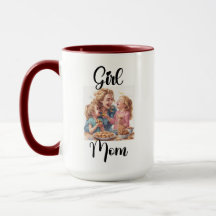 Girl Mum 15oz Mug/Mother's Day Mugs