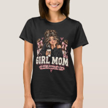 Girl Mum Bows Drama Coffee Funny Mum Shirt