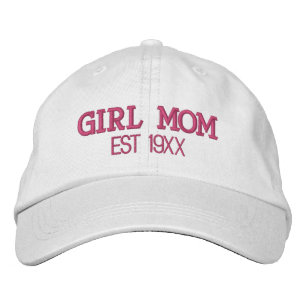 Girl Mum Personalised Mother's Day Gift Custom Embroidered Hat