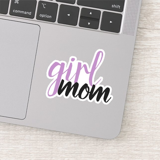 Girl Mum sticker (Detail)