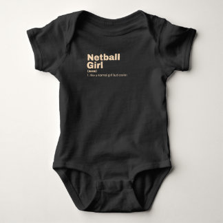  Girl - Netball Baby Bodysuit
