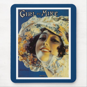 Girl of Mine Mouse Pad