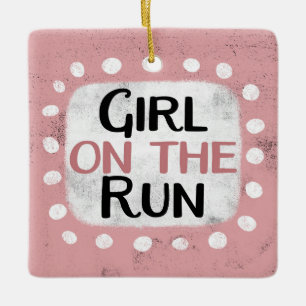 Girl On The Run Ornament