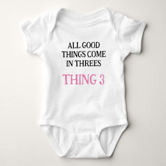 girl one piece for triplets, triplets gift idea,  baby bodysuit