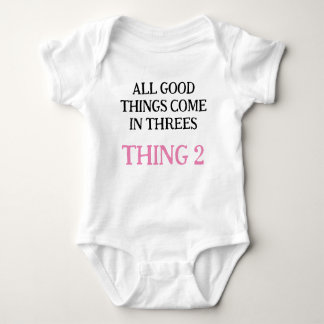girl one piece for triplets, triplets gift idea,  baby bodysuit