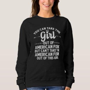 Girl Out Of American Fork Ut Utah Funny Home Root Sweatshirt
