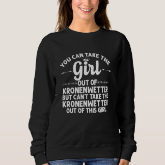 Girl Out Of Kronenwetter Wi Wisconsin  Funny Home  Sweatshirt