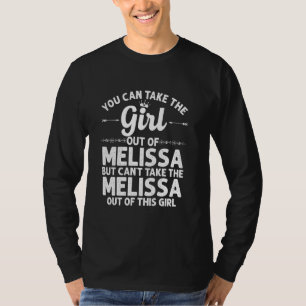 Girl Out Of Melissa Tx Texas Funny Home Roots Usa T-Shirt