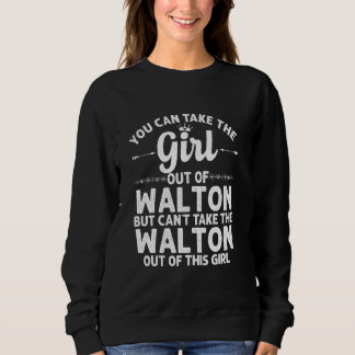 Girl Out Of Walton Ky Kentucky Funny Home Roots U Sweatshirt