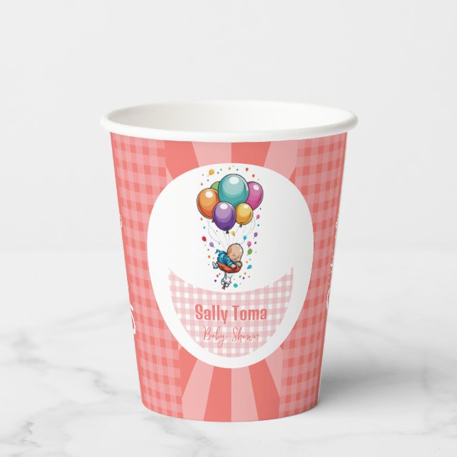 girl paper cups (Back)