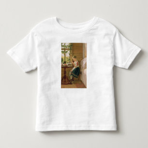 Girl Peeling Berries, 1880 Toddler T-Shirt