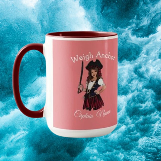 girl Pirate mug (Creator Uploaded)
