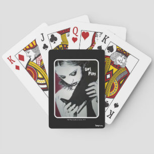 'Girl Play' Playing Cards