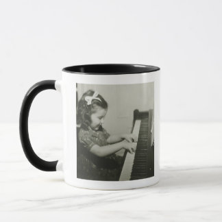 Girl Playing Piano Mug