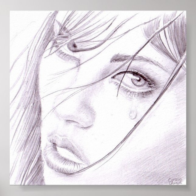 Girl portrait poster (Front)