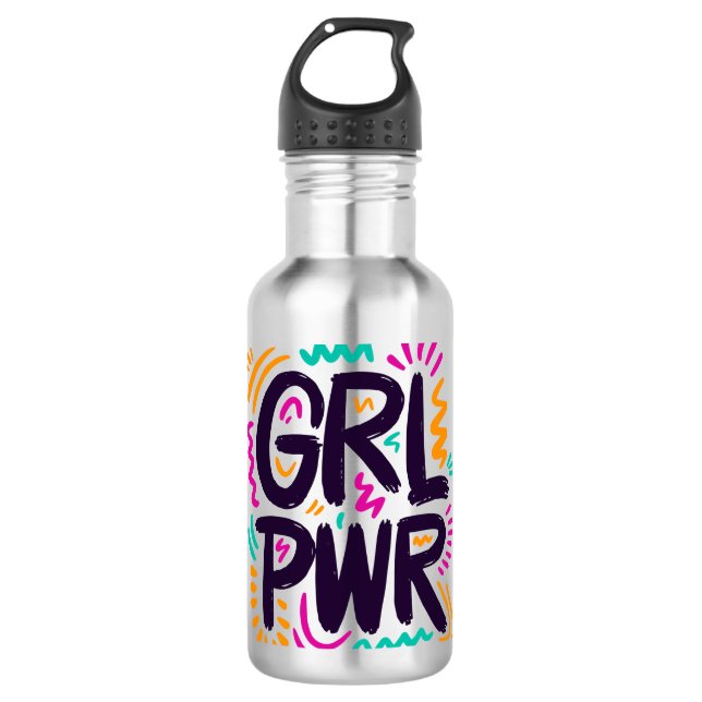 Girl Power 710 Ml Water Bottle (Front)