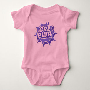 Girl Power  Baby Bodysuit