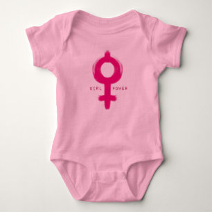 Girl Power Baby Bodysuit