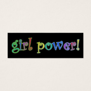 girl power bookmark
