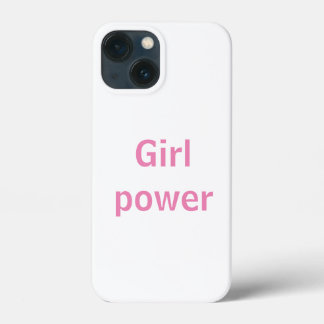 girl power iPhone 13 mini case