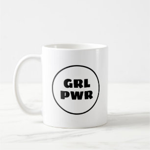 Girl power coffee mug