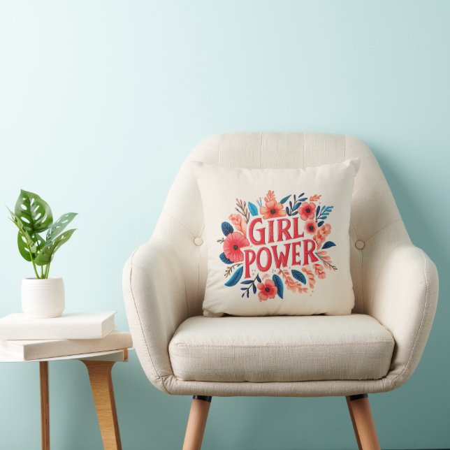 Girl Power Cushion (Chair)