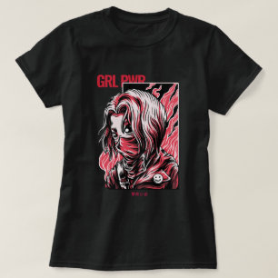 GIRL POWER    cute anime girl  T-Shirt