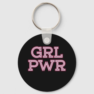 Girl Power Feminist Feminism Female Womens Right G Key Ring