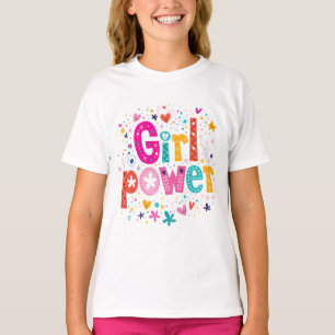 Girl Power Flower T-Shirt