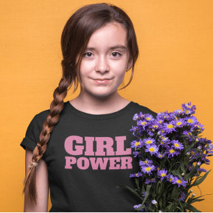 GIRL POWER girls teen T-SHIRTS