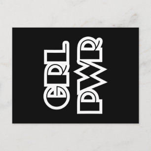 Girl Power, Grl Pwr Postcard