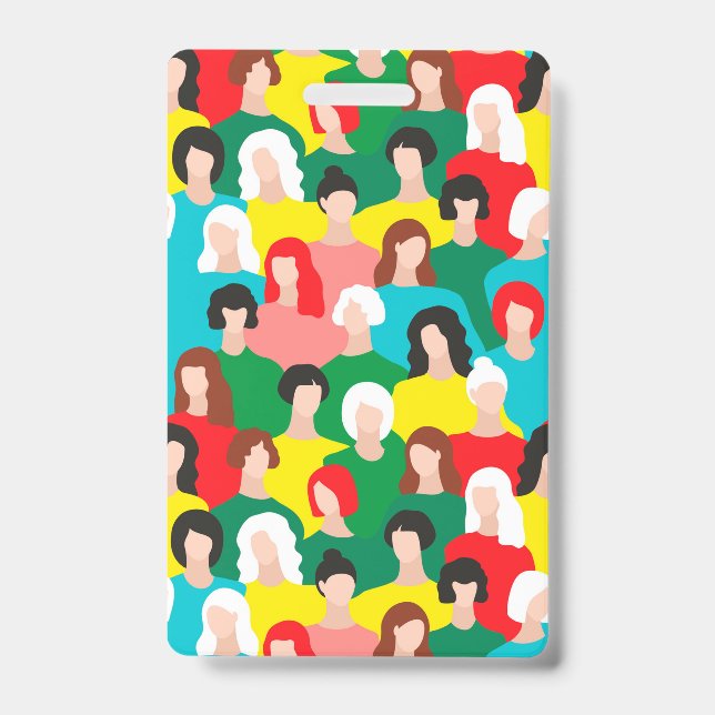 Girl power ID badge (Front)