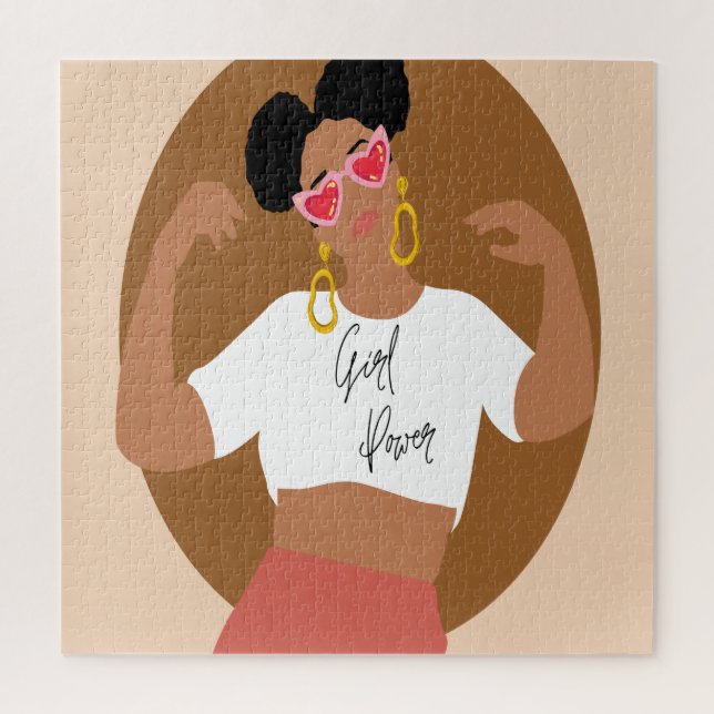 Girl power jigsaw puzzle (Vertical)