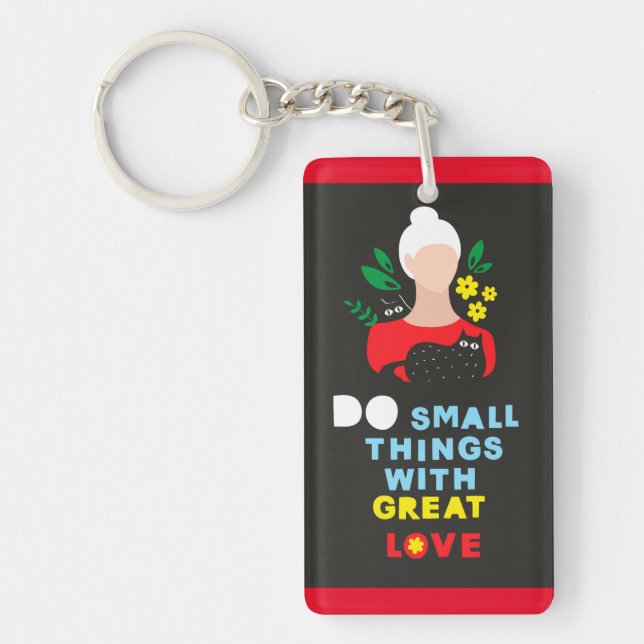 Girl power key ring (Front)