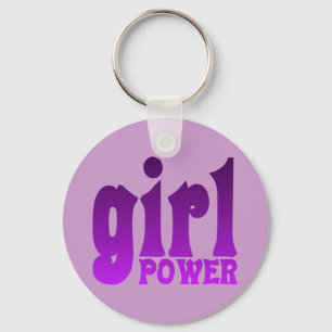 Girl Power Key Ring