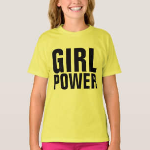 GIRL POWER Kids Girls T-shirts