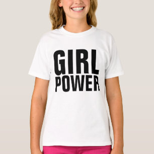 GIRL POWER Kids Girls T-shirts