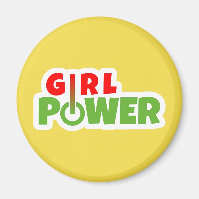 Girl Power Magnet (Front)