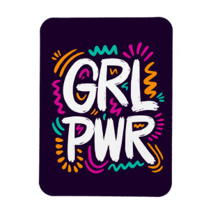 Girl Power Magnet