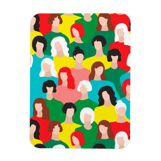 Girl power magnet (Vertical)