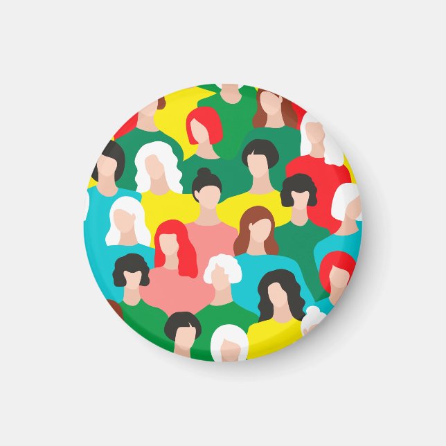 Girl power magnet (Front)